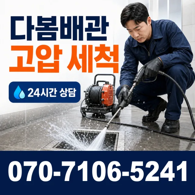 경남 양산시 하북면 삼수하리길 배수구뚫기 상담 이미지 4